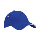 Casquette bleu royal et blanc