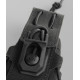 Porte lampe tactique molle noir