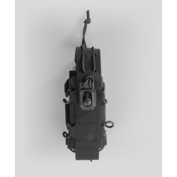 Porte lampe tactique molle noir