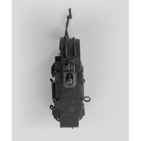 Porte lampe tactique molle noir