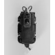 Double porte chargeur 9mm superposé tactique molle noir