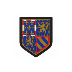 Ecusson de région Gendarmerie PVC Bourgogne Franche Comte