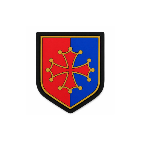 Ecusson de région Gendarmerie PVC Occitanie