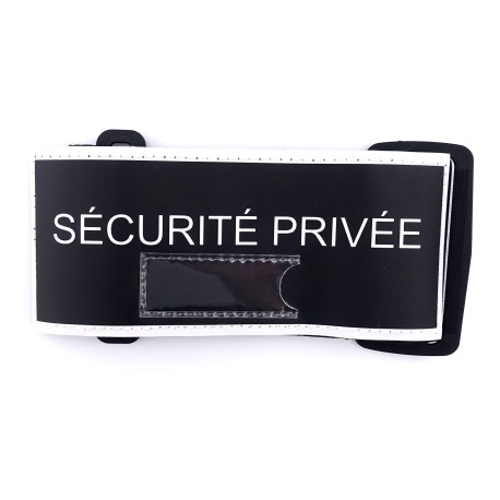 Brassard Sécurité Privée noir