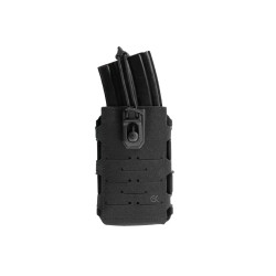 Double Porte chargeur pour arme longue tactique molle noir