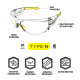 Lunettes Protection balistique Mechanix incolore