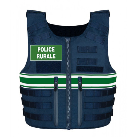 Housse de gilet pare balle FULL TACTICAL Police Rurale