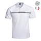 Polo sécu-one Sécurité Privée blanc bande grise