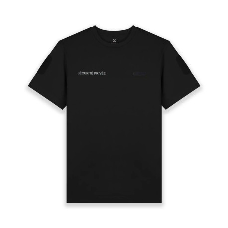 Tee-shirt manches courtes Sécurité Privée noir