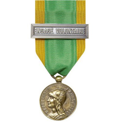 Médaille ordonnance | Médaille Engagé Volontaire