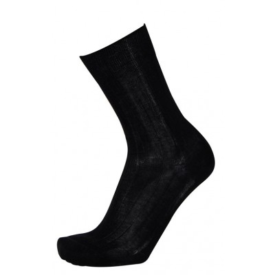 Chaussettes en fil d'écosse | Noir