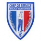 Ecusson chef de service | Police Municipale